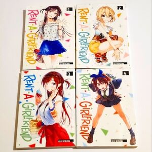 Rent a Girlfriend Manga Volumes 1-4 - Books